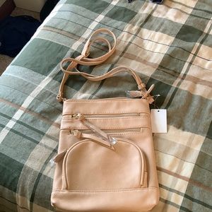Mauve/Nude NWT crossbody